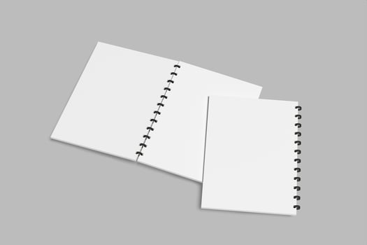 A5 Notebook Blank Mockups photo