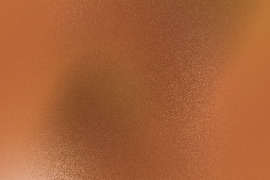 Old brushed brown metallic wall with scratched surface, abstract texture background photo