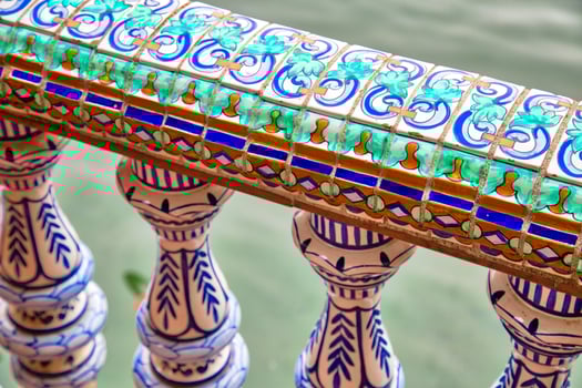 Plaza De Espana, Seville, Architectural Details and Ornaments photo