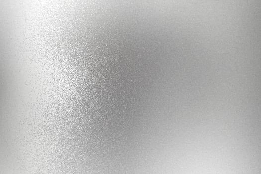 Texture of silver rough metallic panel, abstract background photo