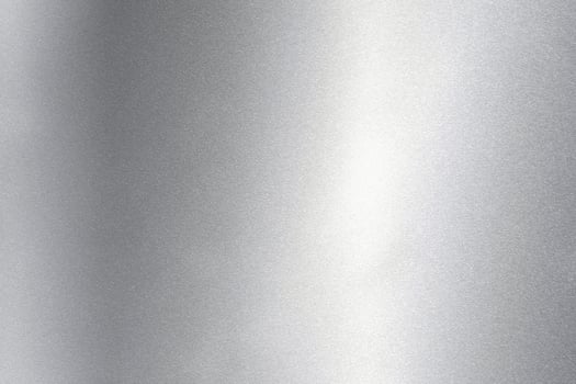 Abstract texture background, light shining on silver hard metallic photo