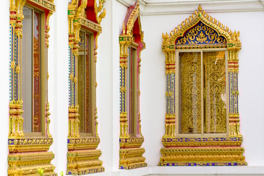 Wat Benchamabophit in Bangkok, Thailand photo