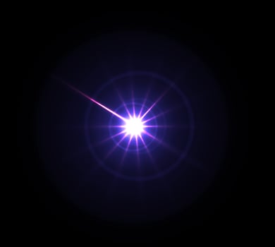 Len flare background photo