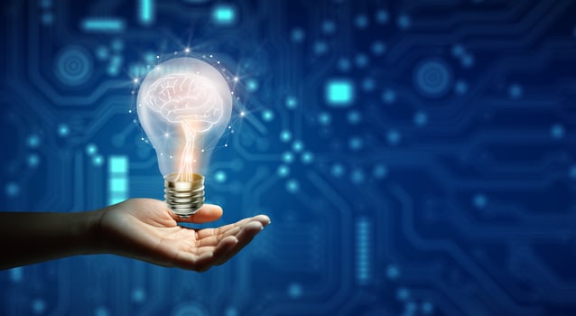 Creative and innovation inspiration. Business Bright idea concept. photo
