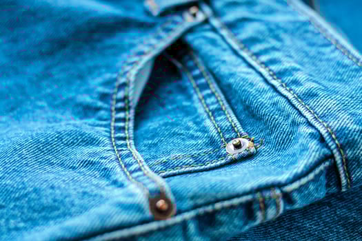 blue jeans pocket photo
