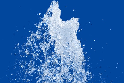 Water splash on background. photo