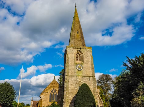 HDR St Mary Magdalene church in Tanworth in Arden photo