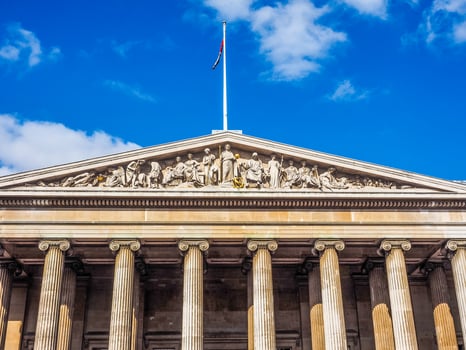 HDR British Museum in London photo