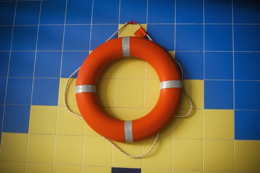 life preserver hanging photo