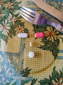 Face of pills photo