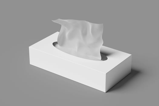 BOX TISSUE BLANK MOCKUPS photo