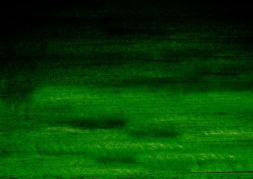 Vintage green wood background texture with knots and nail holes. Old painted wood wall. Brown abstract background. Vintage wooden dark horizontal boards. Front view with copy space photo