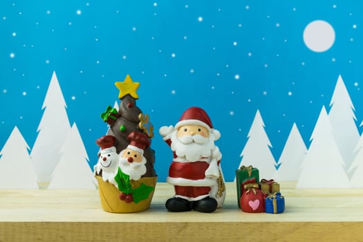 Children toys for christmas decoration. photo