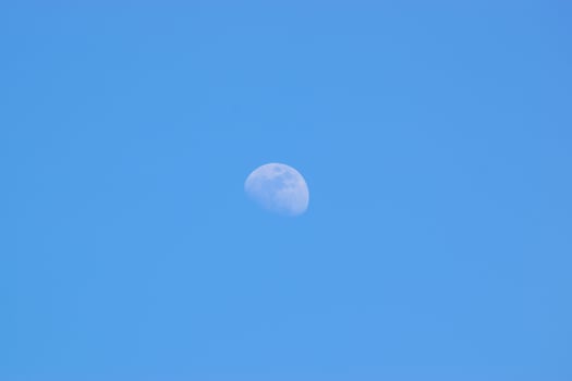 The moon in the evening photo