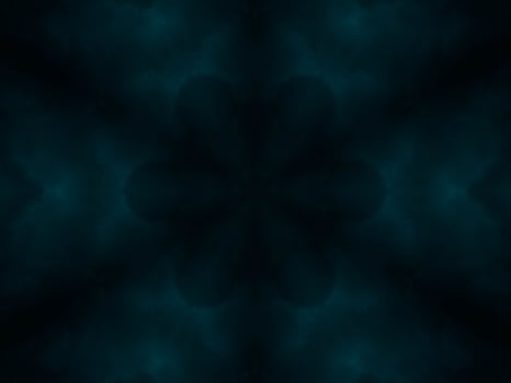 Turqoise and black kaleidoscope pattern. Abstract background. Free photo. photo