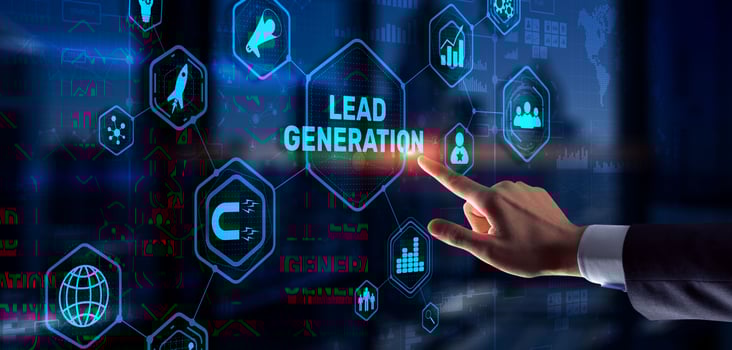 Lead Generation. Finding and identifying customers for your business products or services photo