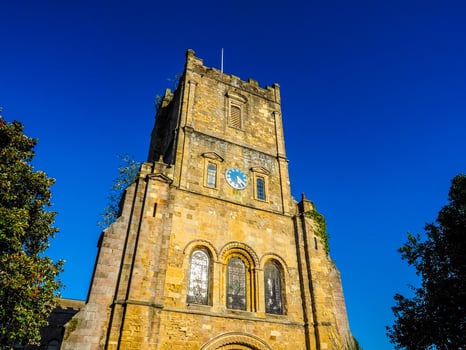 HDR St Mary Church in Chepstow photo