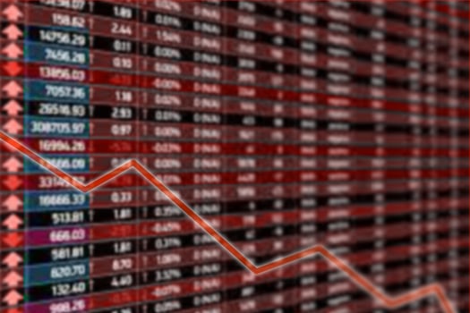 market volatility graph photo