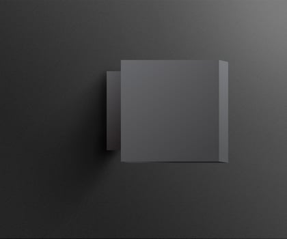 blank shop sign mockup , company signage illustration photo