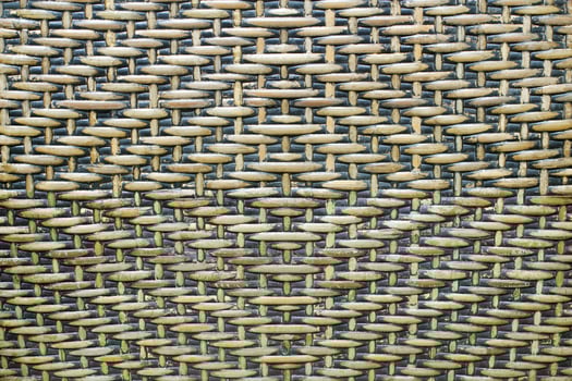 Old woven rattan pattern. photo