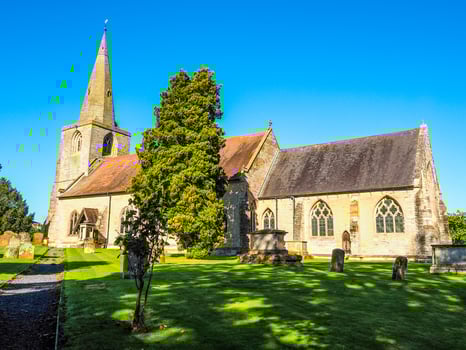 HDR St Mary Magdalene church in Tanworth in Arden photo