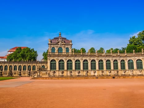 HDR Zwinger palace in Dresden photo