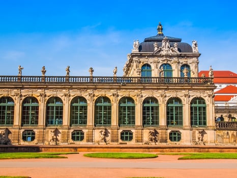 HDR Zwinger palace in Dresden photo