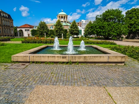 HDR Gardens in Stuttgart, Germany photo