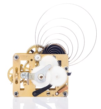 Vintage gear mechanism photo