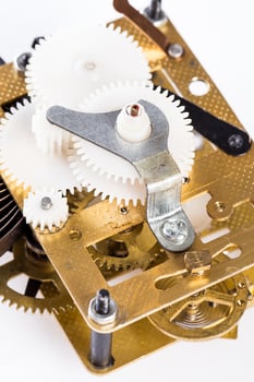 Vintage gear mechanism photo
