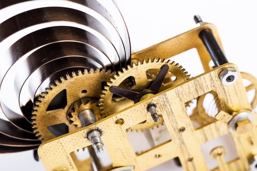 Vintage gear mechanism photo
