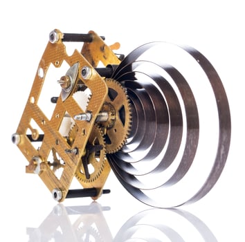 Vintage gear mechanism photo