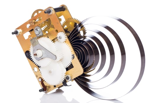 Vintage gear mechanism photo