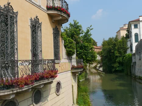 View of the town of Padua Padova in Veneto, Northern Italy photo
