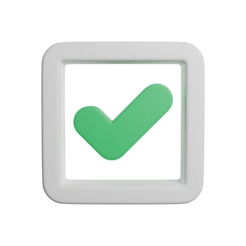 Checklist box 3d icon photo high quality 3d icon photo high quality
