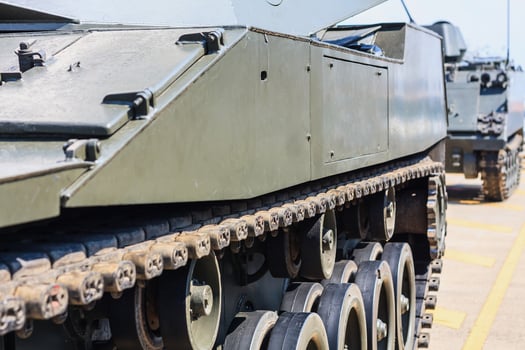 Military Tank close up photo