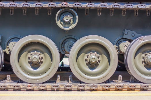 Military Tank close up photo