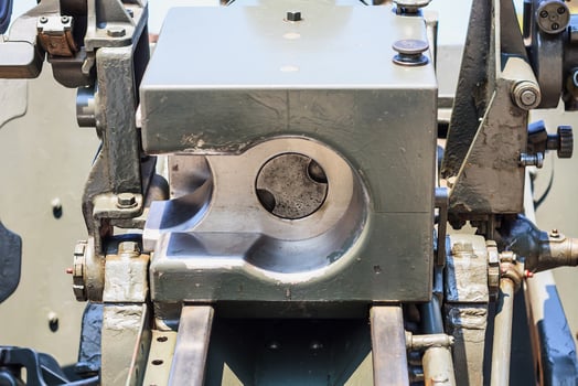 big old military gun photo