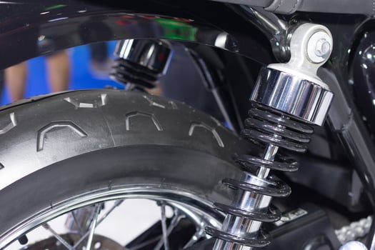 shock absorber motorcycle photo