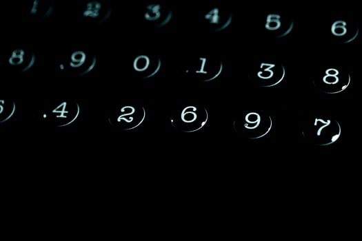 Background of numbers. from zero to nine. Numbers texture. Finance data concept. Matematic. Seamless pattern with numbers. financial crisis concept. Business success. photo