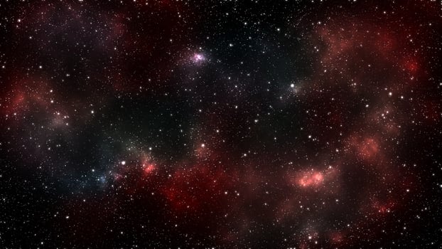 Galaxy stars in the universe outside Earth abstract graphic design wallpaper card. 3d photo