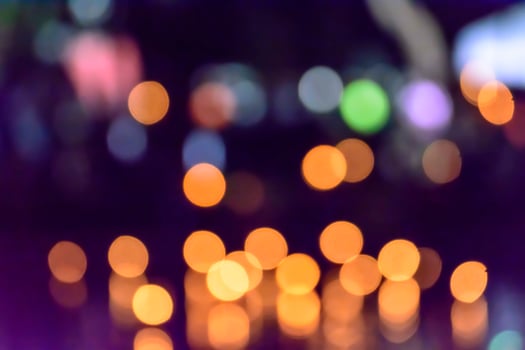 Colorful bokeh lights photo