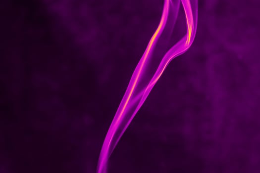 The smoke is colorful. It is abstract. photo