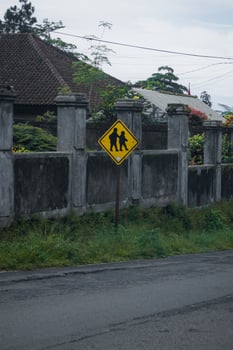 pedestrian crossing traffic signs photo