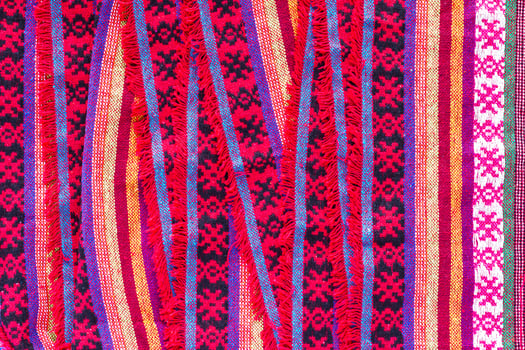 Background fabric scraps Thailand photo