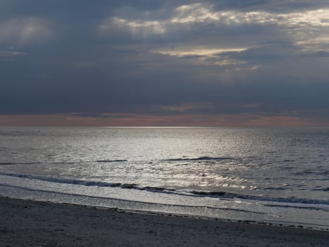 The island of Baltrum in the north sea photo