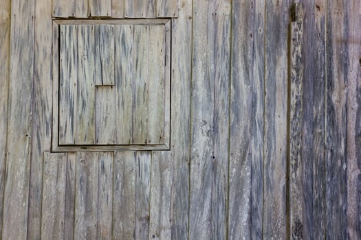 Old wood window wall. photo