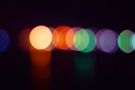 Bokeh lights background. photo