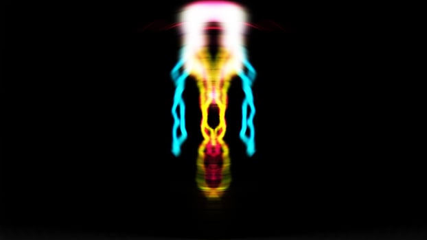 Lighting Electric Background Digital Rendering photo