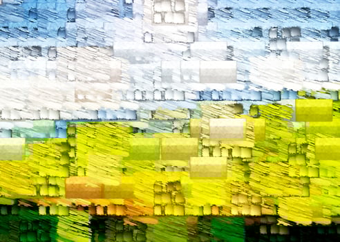 Digital Illustration Beautiful Abstract Vibrant Background photo